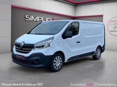 Renault trafic fourgon l1h1 1200 kg dci 120 e6 grand confort - serrures - caméra de recul - clim - aménagement bois...