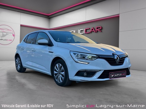 Renault megane iv berline 1.2 tce 100 energy life - ecran tactile carplay camera de recul occasion simplicicar lagny ...