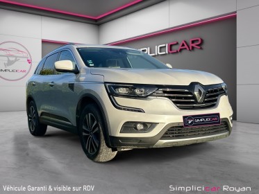 Renault koleos dci 130 4x2 energy intens occasion simplicicar royan simplicicar simplicibike france