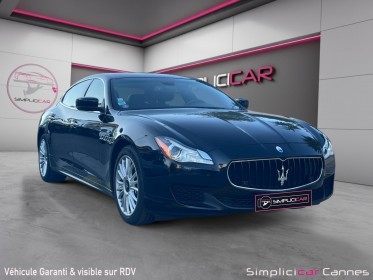 Maserati quattroporte v6 3.0 bi-turbo 410 s q4 a occasion cannes (06) simplicicar simplicibike france