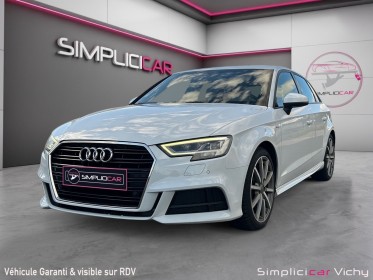 Audi a3 sportback 30 tfsi 116 s tronic 7 s line garantie 12 mois occasion simplicicar vichy simplicicar simplicibike france