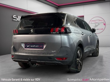 Peugeot 5008 bluehdi 130ch ss eat8 allure camera 360° hayon main libre carplay occasion montpellier (34) simplicicar...