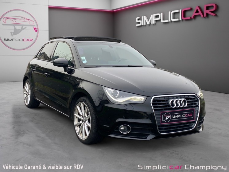 Audi a1 sportback 1.4 tfsi 140 cod ambition luxe s tronic int cuir/toit ouvrant/aide au stationnement/boite auto occasion...