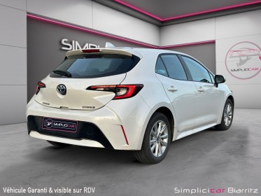 Toyota corolla hybride nouvelle 140ch dynamic occasion simplicicar biarritz  simplicicar simplicibike france