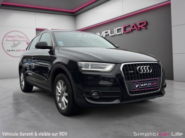 Audi q3 2.0 tdi 140ch quattro ambition luxe occasion simplicicar lille  simplicicar simplicibike france