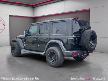 Jeep wrangler unlimited 2,0 turbo 272 ch 4x4 bva 8 rapports overland révisé  garanti 12 mois occasion simplicicar royan...