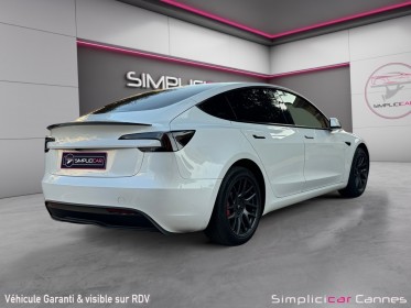 Tesla model 3 autonomie standard plus rwd occasion cannes (06) simplicicar simplicibike france