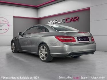 Mercedes classe e coupe 350 cdi blueefficiency executive a occasion simplicicar st-maximin simplicicar simplicibike france