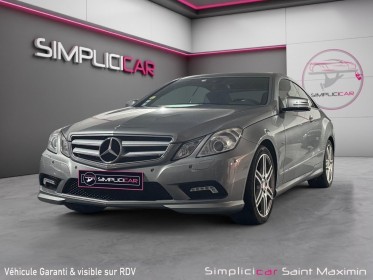 Mercedes classe e coupe 350 cdi blueefficiency executive a occasion simplicicar st-maximin simplicicar simplicibike france