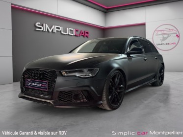 Audi rs6 avant v8 4.0tfsi 560ch toutes options toit ouvrant affichage tÊte haute sieges Électriques malus payé occasion...