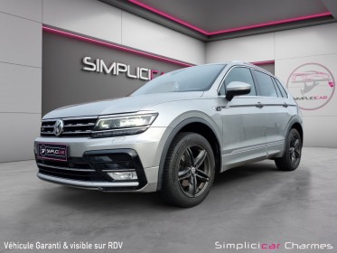 Volkswagen tiguan 2.0 tdi 150 bmt 4motion carat r-line garantie 12 mois entretien full vv occasion simplicicar charmes...