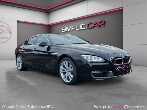 Bmw serie 6 gran coupe f06 640d 313ch exclusive a toit ouvrant entretien full bmw garantie 12 mois occasion simplicicar...