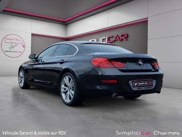 Bmw serie 6 gran coupe f06 640d 313ch exclusive a toit ouvrant entretien full bmw garantie 12 mois occasion simplicicar...