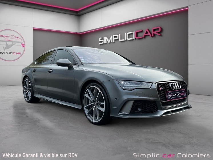 Audi rs7 sportback performance v8 4.0  tfsi 605 quattro occasion simplicicar colomiers  simplicicar simplicibike france