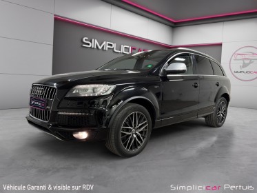 Audi q7 q7 3.0 v6 tfsi 333 quattro s line tiptronic a 7 pl // sieges chauffants / toits ouvrants / sono b  o /dvd /...