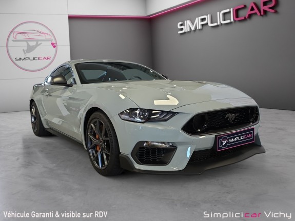 Ford mustang fastback v8 5.0 460 ch bva 10 mach 1 première main pas de malus française garantie 12 mois occasion...