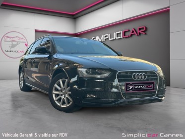 Audi a4 avant 2.0 tdi 150 clean diesel s line occasion cannes (06) simplicicar simplicibike france