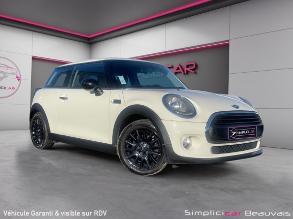 Mini hatch 3 portes f56 one d 95 ch pack salt garantie 12mois occasion parc voitures beauvais simplicicar simplicibike france