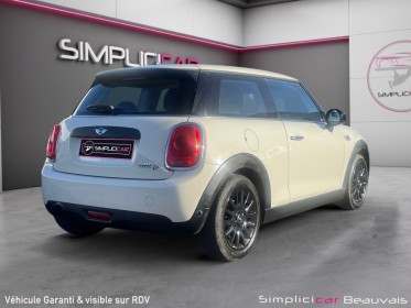 Mini hatch 3 portes f56 one d 95 ch pack salt garantie 12mois occasion parc voitures beauvais simplicicar simplicibike france