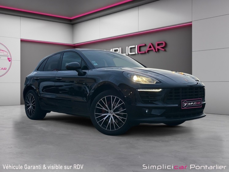 Porsche macan s 3.0 diesel  v6 258ch pdk toit ouvrant occasion simplicicar pontarlier simplicicar simplicibike france