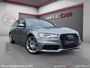 Audi a6 avant  3.0 tdi v6 turbo quattro  s line occasion simplicicar lyon nord  simplicicar simplicibike france