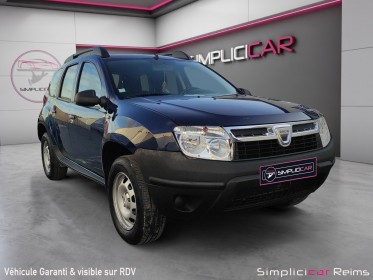 Dacia duster 1.6 16v 105  ch essence ou bioethanol d'origine eco2 4x2 ambiance occasion simplicicar reims simplicicar...