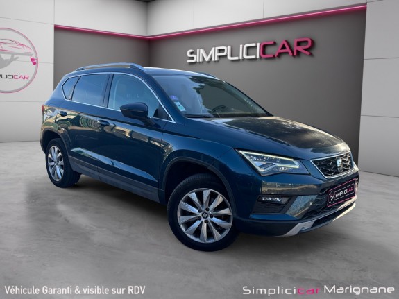 Seat ateca 1.5 tsi 150 ch act start/stop dsg7 style garantie 12 mois 1ere main / suivi seat / camera de recul occasion...