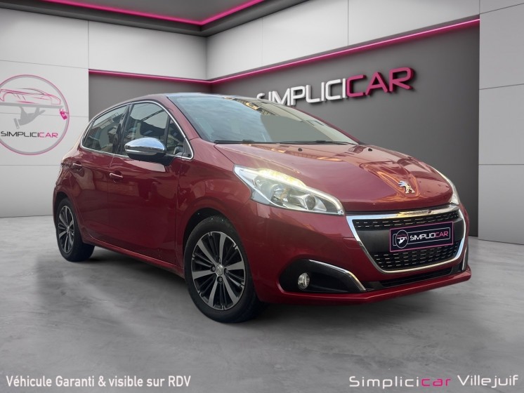 Peugeot 208 1.2 puretech 110ch ss bvm5 allure toit panoramique gps garantie 12 mois occasion simplicicar villejuif ...