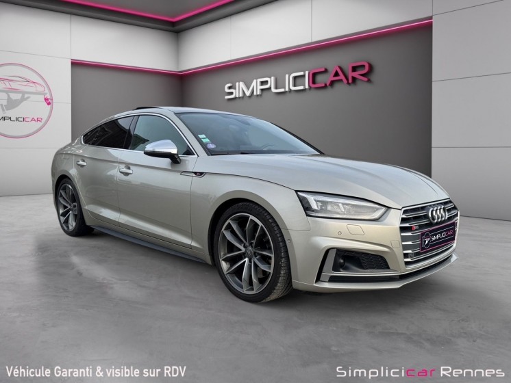 Audi s5 sportback 3.0 v6 tfsi 354 tiptronic 8 quattro - toit ouvrant - bang  olufsen - complet audi - française occasion...