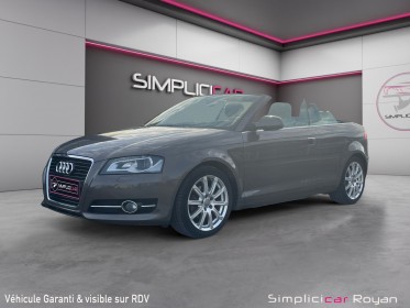 Audi a3 cabriolet 1.8 tfsi 160 ch ambition luxe s-tronic révisé  garanti 12 mois occasion simplicicar royan simplicicar...