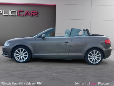 Audi a3 cabriolet 1.8 tfsi 160 ch ambition luxe s-tronic révisé  garanti 12 mois occasion simplicicar royan simplicicar...