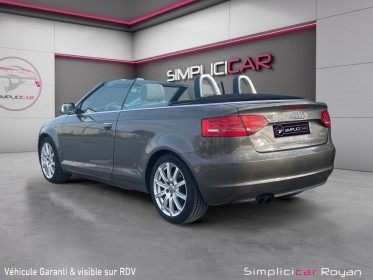 Audi a3 cabriolet 1.8 tfsi 160 ch ambition luxe s-tronic révisé  garanti 12 mois occasion simplicicar royan simplicicar...