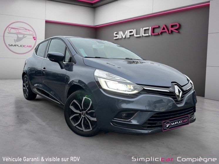 Renault clio iv intens 0.9 90ch tce - premiere main - full - faible km  - garantie 12 mois occasion simplicicar compiegne...