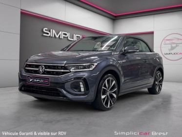 Volkswagen t-roc cabriolet 1.5 tsi evo 150 dsg7 r-line etat neuf occasion simplicicar brest simplicicar simplicibike france