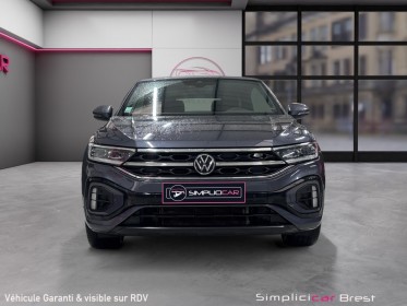 Volkswagen t-roc cabriolet 1.5 tsi evo 150 dsg7 r-line etat neuf occasion simplicicar brest simplicicar simplicibike france