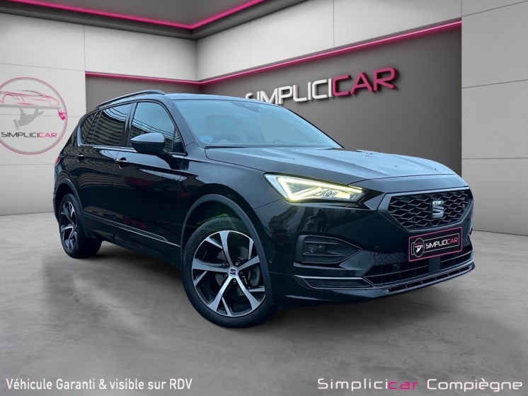 Seat tarraco fr 2.0 tdi 150 ch dsg7 5pl - full - immat fr occasion simplicicar compiegne simplicicar simplicibike france