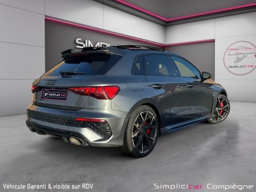 Audi rs3 sportback 400ch quattro - daytona - carbone - full - immat fr occasion simplicicar compiegne simplicicar...