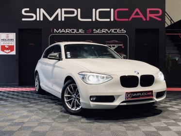 Bmw serie 1 f21 116i 136 ch 134g- lounge a - entretien bmw - garantie 12 mois - occasion  simplicicar aix les bains...