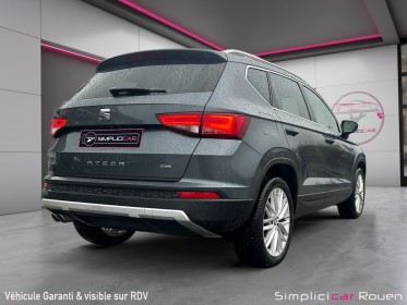 Seat ateca 2.0 tdi 190 ch start/stop dsg7 4drive xcellence occasion simplicicar rouen simplicicar simplicibike france