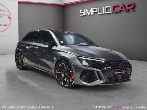 Audi rs3 sportback 2.5 tfsi 400 s tronic 7 quattro - garantie 12 mois occasion parc voitures beauvais simplicicar...