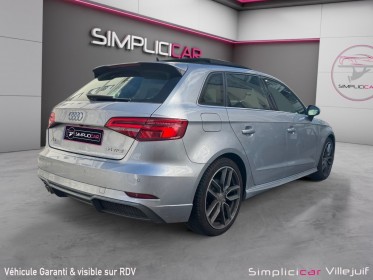 Audi a3 sportback 35 tfsi cod 150 cv s tronic 7 s line toit ouvrant, carplay, caméra recul garantie 12 mois occasion...