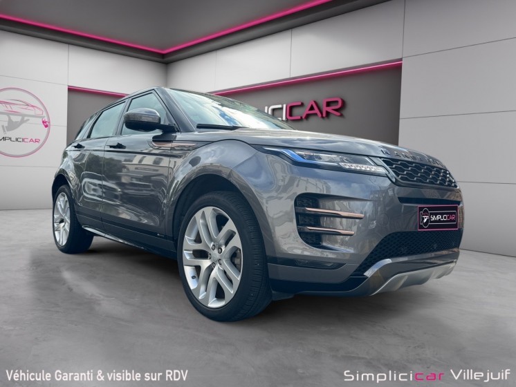 Land rover range rover evoque p200 r dynamic s carplay, sièges electriques, garantie 12 mois occasion simplicicar villejuif ...