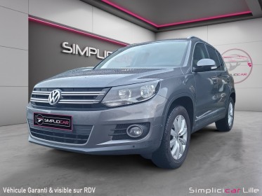 Volkswagen tiguan 2.0 tdi 110 carat // garantie  1 an// occasion simplicicar lille  simplicicar simplicibike france