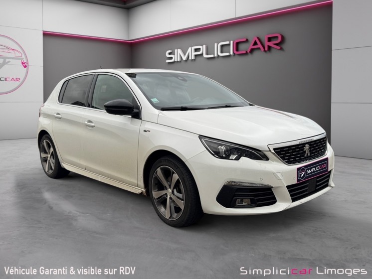 Peugeot 308 bluehdi 130ch ss eat8 gt occasion simplicicar limoges  simplicicar simplicibike france