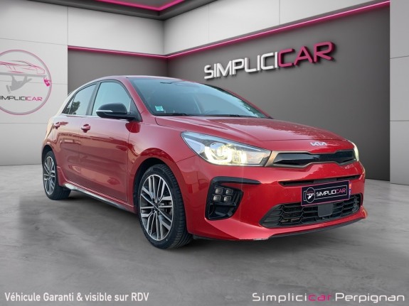 Kia rio 1.0 l tgdi 120cv gt line occasion simplicicar perpignan  simplicicar simplicibike france