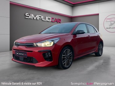 Kia rio 1.0 l tgdi 120cv gt line occasion simplicicar perpignan  simplicicar simplicibike france