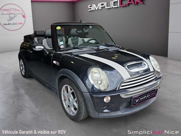 Mini cooper s cabriolet r52 1.6, 170ch occasion  simplicicar vaucresson nice - pfvauto simplicicar simplicibike france