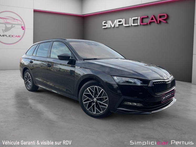 Skoda octavia combi 1.5 tsi mhev e-tec 150 ch act dsg7 sportline sieges et pare brise chauffants / virtual cockpit / aff...