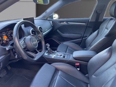 Audi a3 sportback 1.4 2018 tfsi e-tron 204 s tronic 6 design / toit ouvrant / virtual cockpit / carplay / camera / sieges......