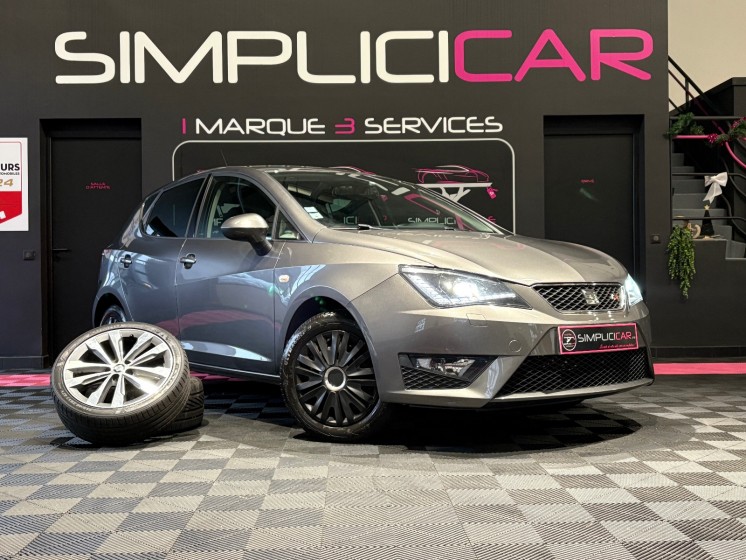 Seat ibiza 1.0 ecotsi 110 ch s/s dsg7 fr - pack pneus ete  hiver - garantie 12 mois - occasion  simplicicar aix les bains...